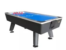 8 foot CLUB PRO AIR HOCKEY TABLE by BERNER BILLIARDS w/ PING PONG CONVERSION TOP