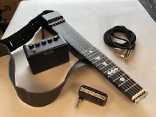 Minicorda acoustic electric guitar + Donner 5W Electric Guitar Amp