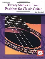 MEL BAY Twenty Studies for Fixed Positions in Classic Guitar MUSIC BOOK NEW SALE