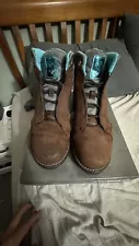 WOLVERINE HALO SPARTAN UNSC Limited Edition Leather Boots foxwood seal Size 12