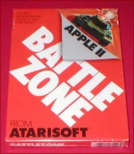 Battle Zone for the Apple II IIe IIc IIgs Computer NEW SEALED