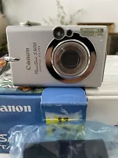 New ListingSale! Canon PowerShot ELPH S500 5.0MP Digital Point-And-Shoot Camera