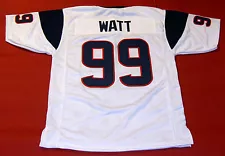 JJ WATT CUSTOM PRO STYLE WHITE JERSEY