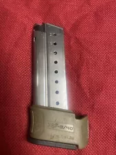 Springfield Armory XD-S Mod.2 Stainless Steel 9mm 9 Round Magazine XDSG09061FDE