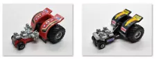 Micro Machines Red Black Pulling Pull Tractor Truck - You Pick - Vintage