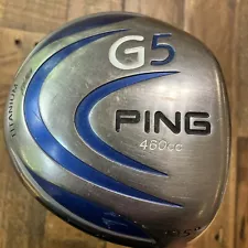 PING G5 460cc Titanium 10.5 Deg DRIVER G 5 Grafalloy ProLaunch Blue 65 R-Flex