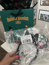 Club 33 Disneyland Haunted Mansion 55th Anniversary Loungefly Ears Headband