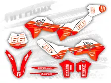 NitroMX Graphic Kit for KTM SX SXF 125 250 450 2007 2008 2009 2010 Motocross MX