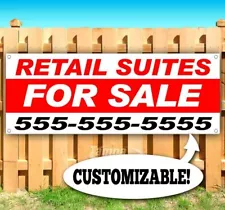 RETAIL SUITES FOR SALE Advertising Vinyl Banner Flag Sign CUSTOM PH#