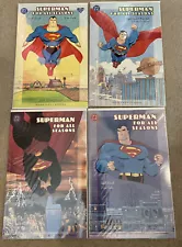 Superman For all Seasons #1-2-3-4 Tim Sale Jeph Loeb 1998 Batman