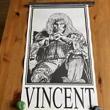 Beauty and the Beast Vincent Ron Perlman Drawing Poster Print 26 x 15.5 in.