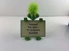 J&D designs feathered attidudes husband for sale figurine green decor