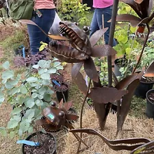 Metal Art for The Garden. Large Venus Fly Trap Smaller One AvailableSee Listing