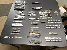 70's 80's Honda Badges Emblems (46) Gas Tank Side Covers CB 750 Four 350 500 175