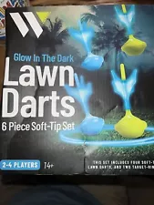 Glow in the dark lawn darts Wild side