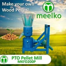 PTO PELLET MILL FOR WOOD - MKFD200P - FREE SHIPPING all in to 79720