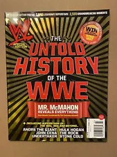 WWE Magazine Untold History Of The WWE September/October 2009 BRAND NEW Crisp