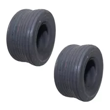 2 13x6.50x6 Ribbed Tires for Grasshopper Woods ZTR Mowers Rider Tractors