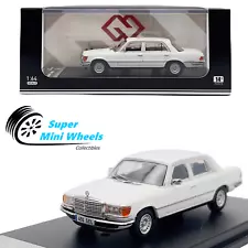 MaxWell 1:64 Mercedes-Benz 450SEL 6.9 W116 1976 White Diecast Model