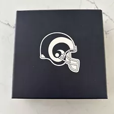 2017 Los Angeles LA Rams Season Ticket Member Gift Box - With 2 Pins And Stubs