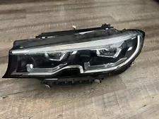 2019 2020 2021 22 BMW G20 330I M340I Left Driver Side LED Adaptive Headlight OEM