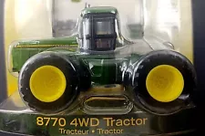 John Deere 4wd Diesel Tractor 8770 2008 MFG NOS With Triples Enclosed Cab H1