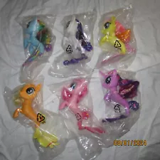 Set of 6 My Little Pony Mermaid Tails Movie Seapony 6" Figures Seaponies Sealed