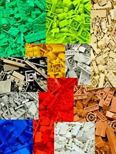 SALE! BULK LEGO LOTS 100, 200, 500 **YOU CHOOSE COLOR **RANDOM PIECE SELECTION!!