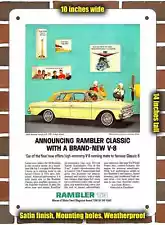 Metal Sign - 1963 Rambler Classic _2- 10x14 inches