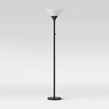 Torch Floor Lamp Slate Black - Threshold