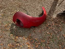 1960's Volkswagen Beetle Bug LH LEFT Passenger Side FRONT RED Fender GERMAN OEM