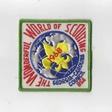 1968 The Wonderful World Of Scouting Georgia Carolina Council BSA GRN Bdr. [CA-2