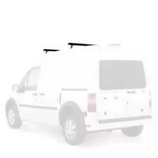 Vantech Black J1000 2 Bar (A285 50") Ladder Roof Van Rack (no acc) (For: Ford)