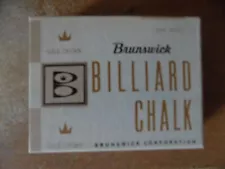 Vintage Brunswick Original Box GOLD CROWN NO CHALK! Gold crown IV Gold Crown V