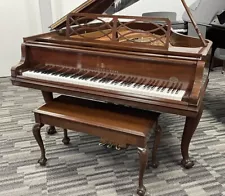 Steinway M 5'7" Chippendale Grand Piano - Picarzo Pianos - Mahogany Model - 1997