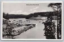 Postcard, Norris Dam Boat Dock, Norris, Tennessee, Unposted, Boats, Lake