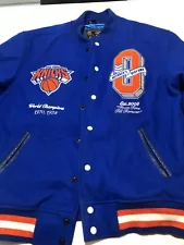 OVO X NBA New York Knicks Varsity Jacket SZ XLARGE Used October’s Very Own USED