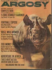 ARGOSY Erle Stanley Gardner Gino Marchetti Safari 9 1961