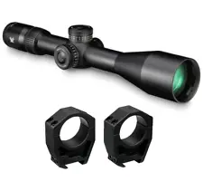 Vortex Optics Venom 5-25x56 FFP EBR-7C MOA Riflescope with Precision Rings Set