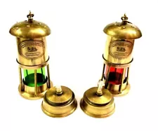 Antique Brass Ship Minor oil Lamp Lantern For Home Decoration Nautical Gift 500G