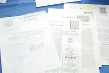 Canal Zone Philatelist Newsletters and other info BlueLakeStamps Good old days!