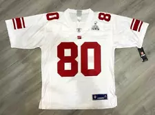 NFL Proline New York Giants Victor Cruz #80 (SB XLVI Patch) Men's Jersey Size M