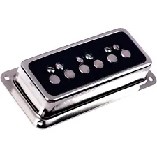 DeArmond Dynasonic Single-Coil Electric Guitar Pickup Nickel/Black Bridge