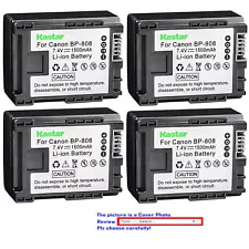 Kastar Replacement Battery for Canon BP-808 CG-800 Canon XA10 XA10 HD Camcorder