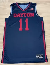 Holloway Dayton Flyers Basketball Jersey Size Youth XL - Adult Small Blue