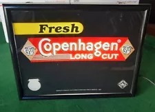 RARE Light Up COPENHAGEN Sign 15" x 12" - Man Cave Dip - Fast Free Shipping