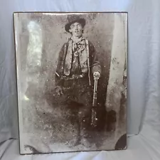 Billy The Kid Poster Photo Famous Outlaws Western Posters Photos 11x14 sepia