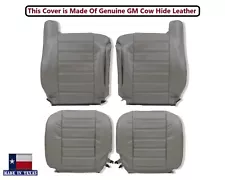 For 2003 2004 2005 2006 Hummer H2 SUV SUT Adventure LEATHER Seat Cover In Gray