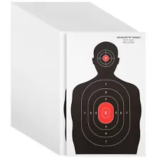 Shooting Target, Targets for Pistol Shooting Targets for the Range, 14x22, 50pk