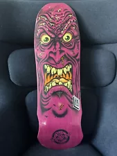 Santa Cruz Rob Roskopp Face Skateboard Deck New 2021 Reissue